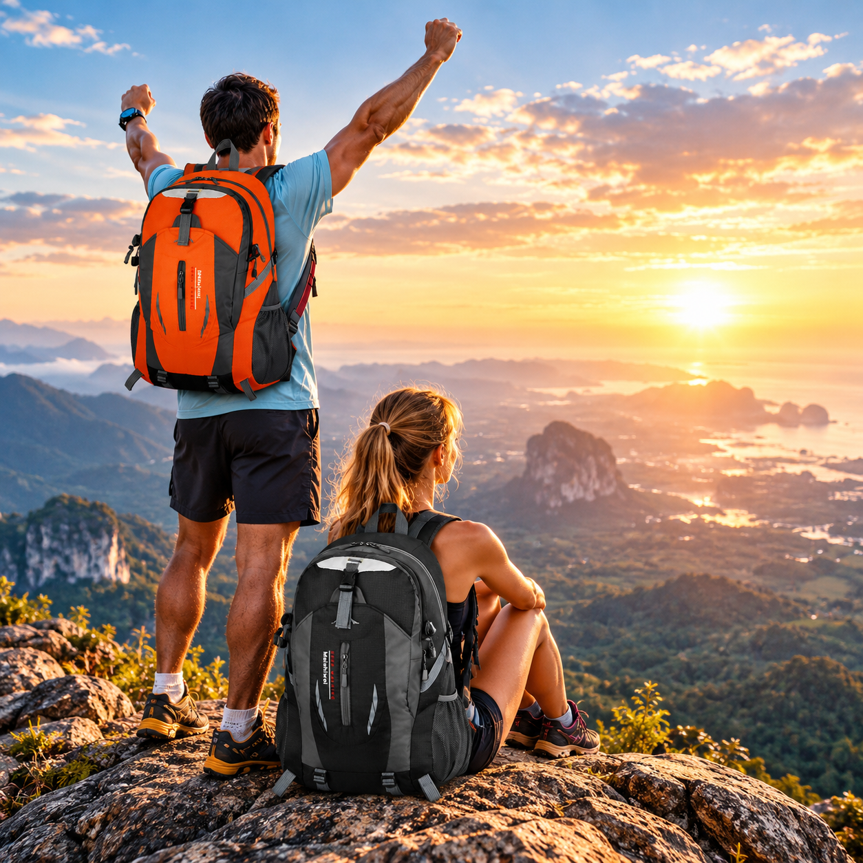 36L Waterproof Hiking Backpack - Imagem 7